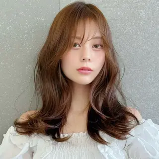 ロング カラー 透明感カラー🌟 縮毛矯正Kokiのヘアスタイル