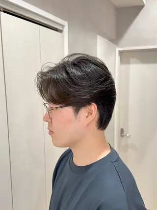 ショート パーマ メンズ 【東北メンズヘア1 位受賞🥇】本間祐太のヘアスタイル
