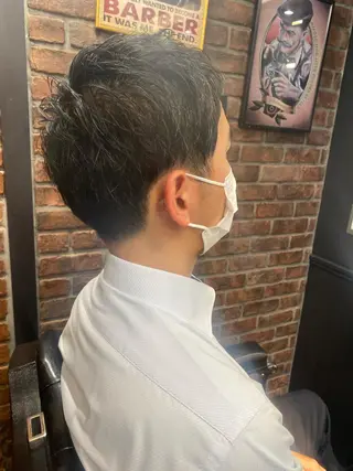 ショート メンズ ヘアーサロン ラムールのヘアスタイル