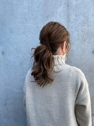 カラー 安藤 翔平のヘアスタイル