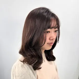 セミロング カラー ❇️安達 優心❇️ レイヤー/艶髪特化のヘアスタイル
