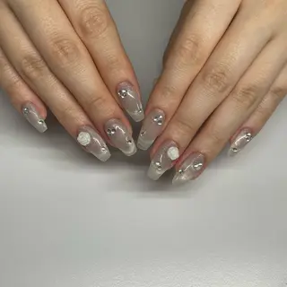 ネイル うの 韓国ﾈｲﾙ໒꒱⋆⭒˚のネイルデザイン
