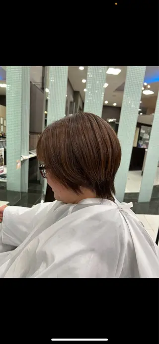 ショート シェアサロン岡留 夢名のヘアスタイル