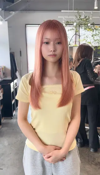 ロング 似合わせレイヤー 手塚亮汰のヘアスタイル