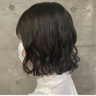 ミディアム パーマ Hana❁⃘*.ﾟ Jr.stylistのヘアスタイル