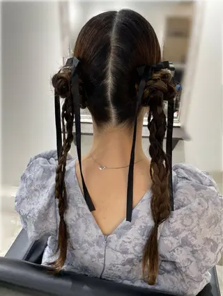 ロング 六本木セットサロン MAYUのヘアスタイル