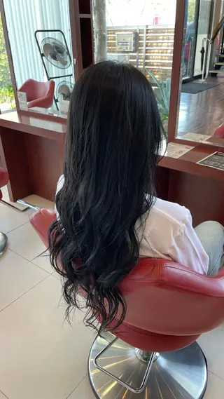 ロング メンズ/透明感カラー しゅうとのヘアスタイル
