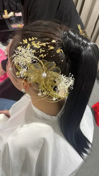 ヘアアレンジ 開發 紗貴のヘアスタイル