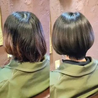 ショート 髪質改善 常世田のヘアスタイル