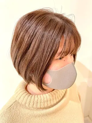ショート カラー 《インナーカラー》 YAMADAのヘアスタイル