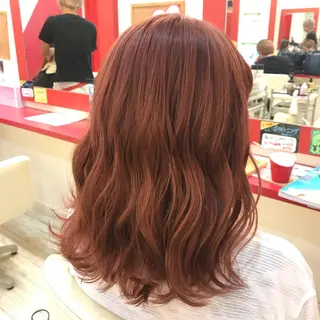 ミディアム カラー 櫻井 なんなのヘアスタイル
