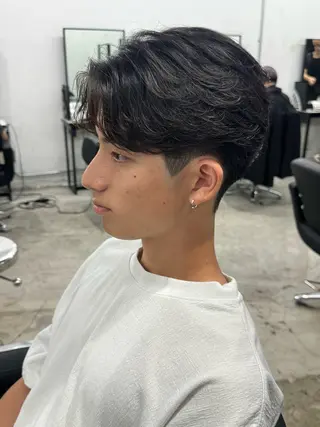 ショート パーマ メンズ Pia/KIRIA /福岡美容室のヘアスタイル