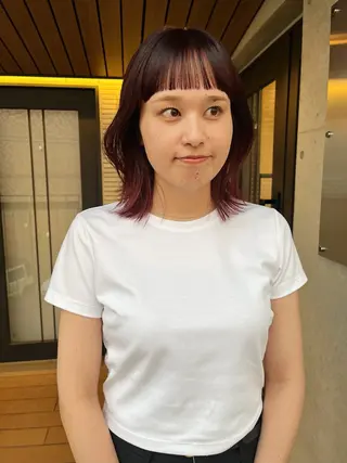 ショート カラー 暖色/パーマ 🌼クニトウメイのヘアスタイル