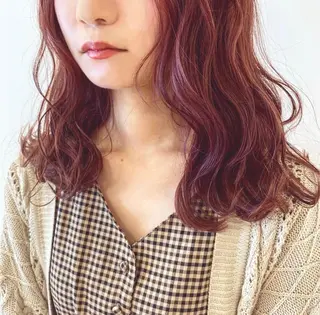 ロング カラー 暖色/ブリーチカラー 🎀 M i k uのヘアスタイル