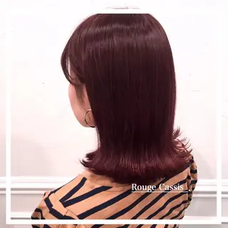ミディアム カラー ヘアアレンジ 💕ブリーチ/ヘアメ 🎀YUUKAのその他イメージ