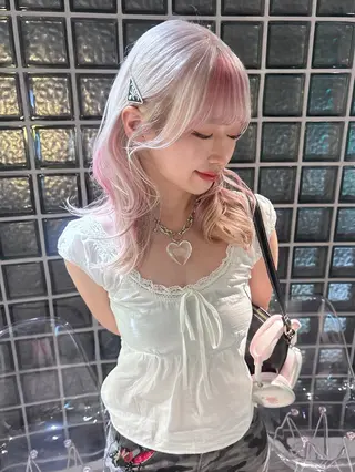 ミディアム Noe🎀 梅田美容師のヘアスタイル