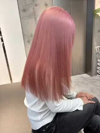 ミディアム 🎀ダブルカラー/ 透明感カラー/翼🎀のヘアスタイル