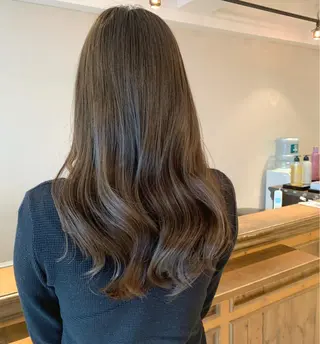 ロング カラー 透明感カラー✂︎ /縮毛矯正/YUKAのヘアスタイル