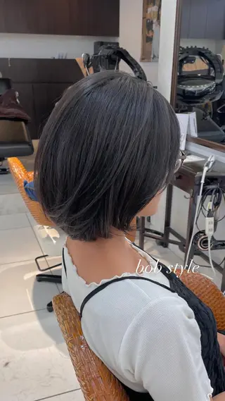 ショート ♡レイヤーボブ パーマ/うらら♡のヘアスタイル