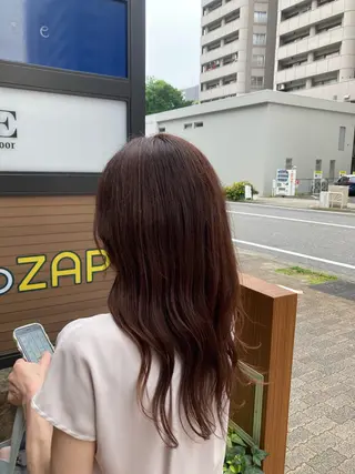 カラー 加茂野 緑のヘアスタイル