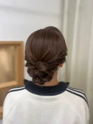 ヘアアレンジ 垢抜けヘアメイク🫧 JURI🪽のヘアスタイル