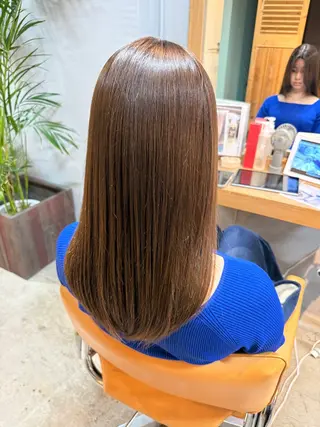 カラー 恵比寿/髪質改善/ レイヤー/羽立蔵之助のヘアスタイル