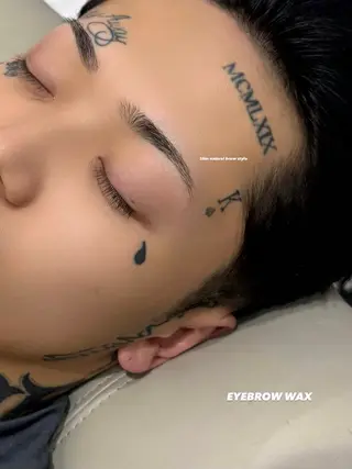 メンズ アイブロウ TANAKA FUKAのマツエク・マツパデザイン