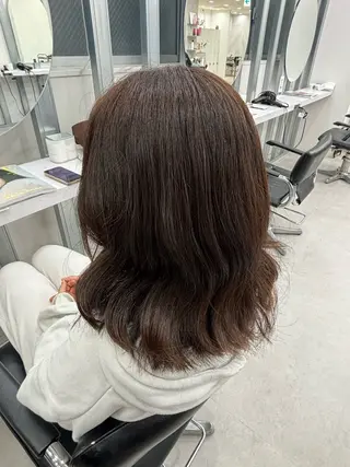 カラー りお🎀韓国🫧カラ ーモデル募集中のヘアスタイル