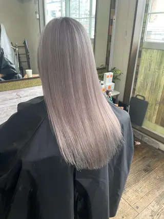 ロング カラー 渡辺 健太のヘアスタイル