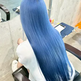 ミディアム カラー パーマ ヘアアレンジ メンズ ⭐️ハイトーン⭐️ 💕SAKURA💕のヘアスタイル
