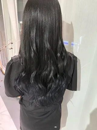 ロング 八村 一花のヘアスタイル