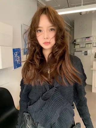 ロング 山田 京介のヘアスタイル