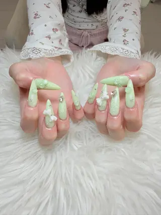 ネイル ANH ゴテゴテネイルのネイルデザイン