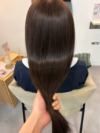 ロング カラー 駒場 まといのヘアスタイル