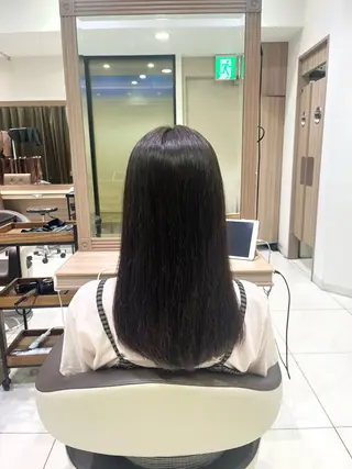 ロング カラー 透明感/暖色カラー まりあ🎀️🤍のヘアスタイル
