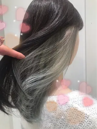 ミディアム カラー 新宿駅近♡個室 ♡関口三都季🌜のヘアスタイル
