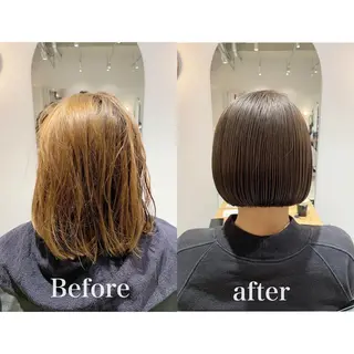 カラー 髪質改善 RYOのヘアスタイル