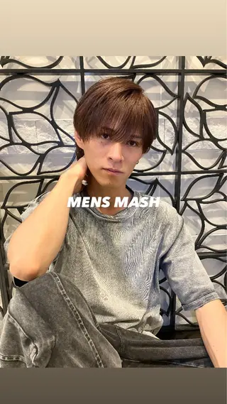 ショート メンズ 透明感カラー/ 髪質改善町田佑人のヘアスタイル
