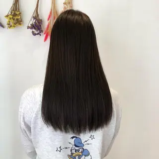 ロング カラー 小顔レイヤー/ ベージュ🤍Rieのヘアスタイル