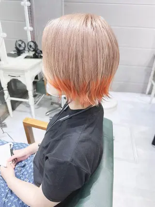 ヘアアレンジ カラー Days 透明感カラーのヘアスタイル