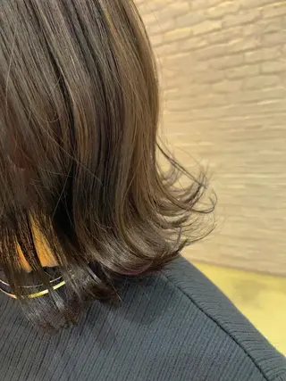 ミディアム カラー 髪質改善/はるか 透明感カラー🧸のヘアスタイル
