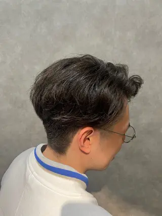 パーマ メンズ 栗原 きえ ／ダメージレスのヘアスタイル