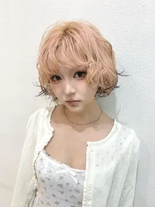 カラー ヘアアレンジ SENA / STREAMのヘアスタイル