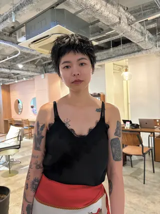 ショート yu maのヘアスタイル