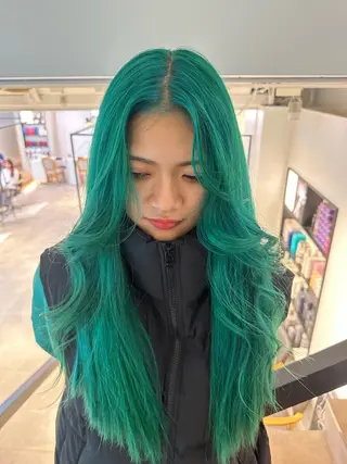 カラー ハイトーン特化 pepe🎀のヘアスタイル