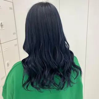 ロング カラー ハッシュカット/レイ ヤーカットArataのヘアスタイル
