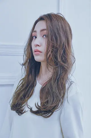 ロング カラー 山中 直輝のヘアスタイル