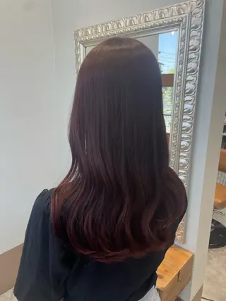 セミロング emusalon Rinaのヘアスタイル