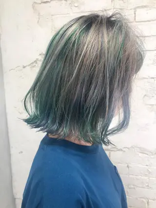 ミディアム カラー welring hair salonのヘアスタイル