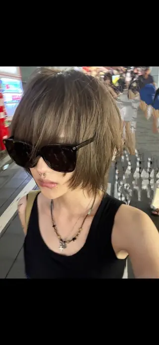 ショート ハッシュカット/レイ ヤーカットArataのヘアスタイル